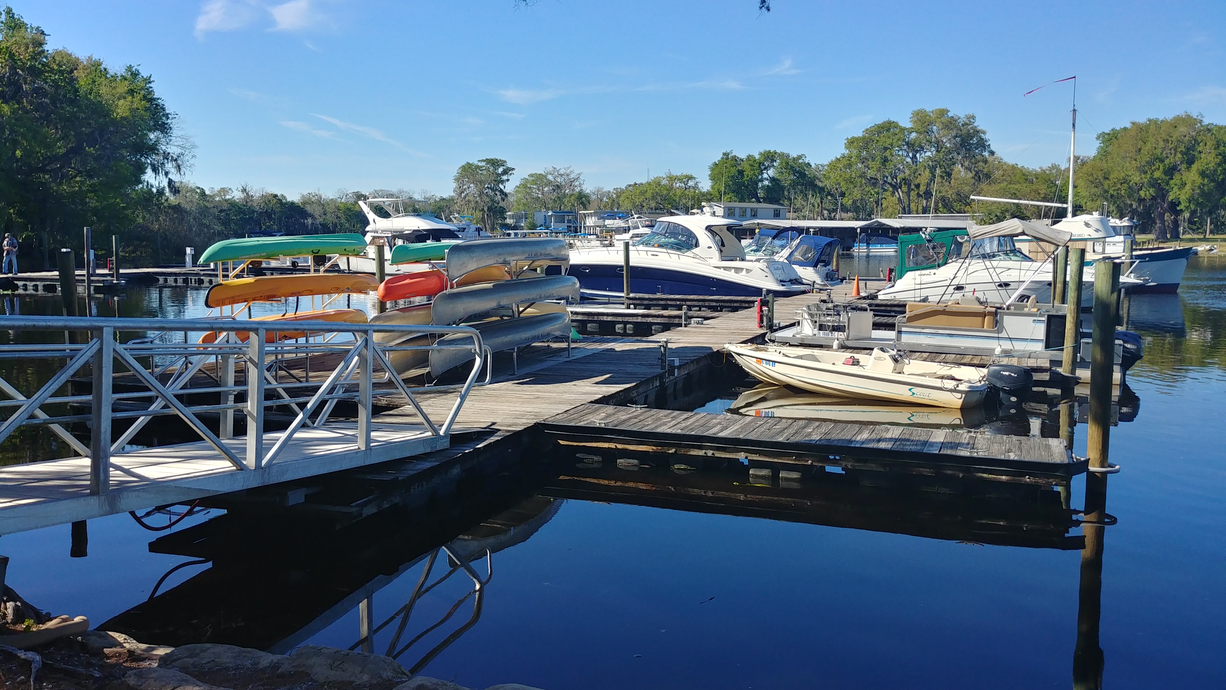 Hontoon Island Boat Camping