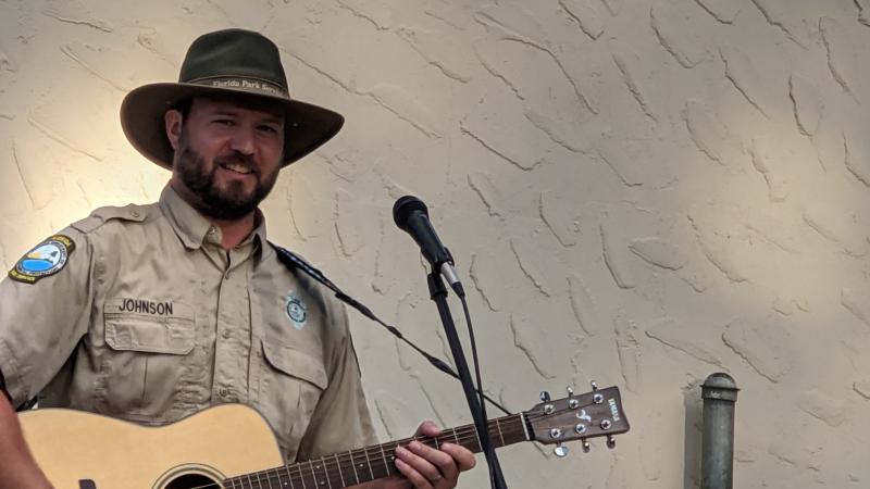 Park Ranger Colin Johnson.