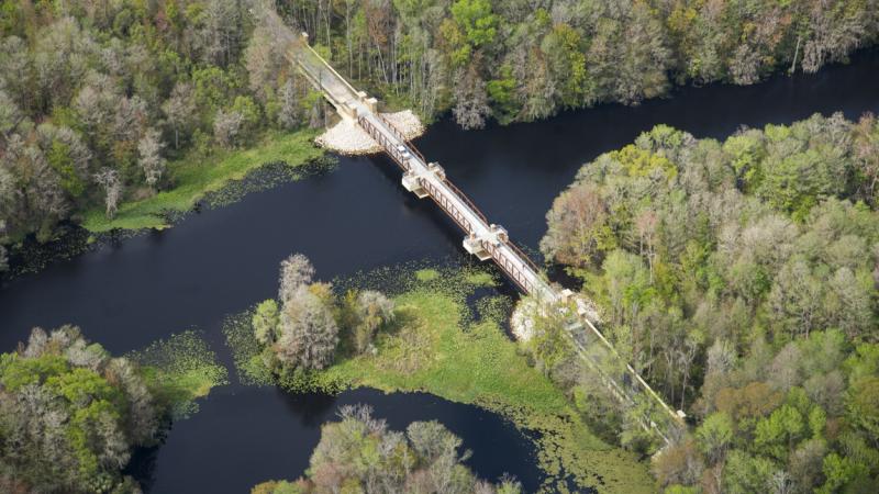 Bridge at Cross Florida Greenway